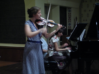 Violin Sonata Rehearsal